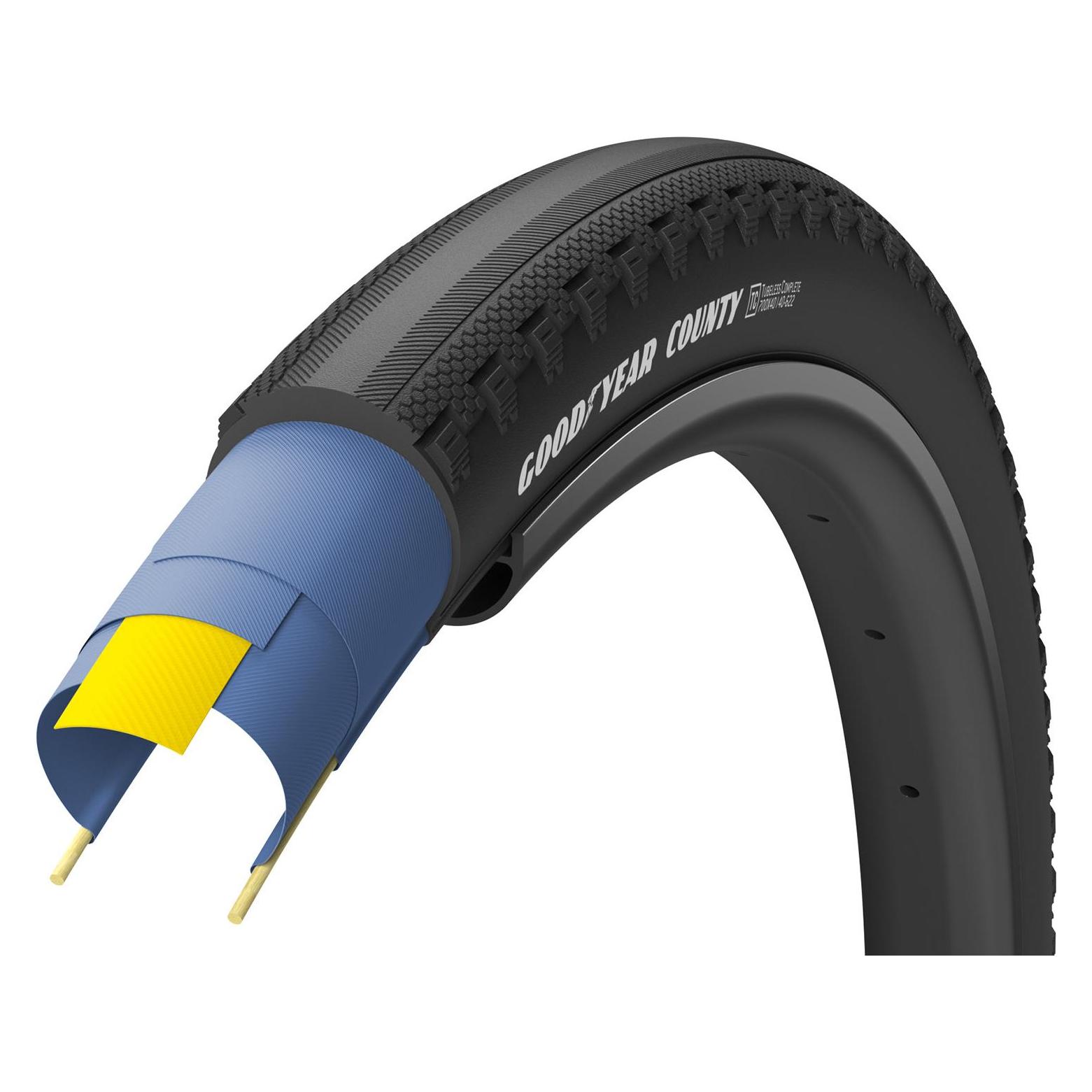 Goodyear County Tubeless Ready (27.5 x 2.00, 50-584) (GR.COUNTY.50.001)