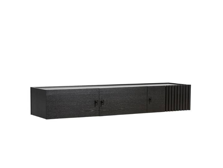 Woud - Array Sideboard 150 cm, schwarz (wandmontiert)