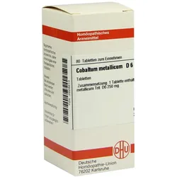 Cobaltum Metallicum D 6 Tabletten 80 St