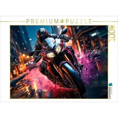 CALVENDO Puzzle Motorräder | 1000 Teile Lege-Größe 64x48cm Foto-Puzzle für glückliche Stunden