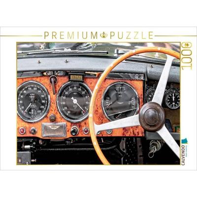CALVENDO Puzzle Oldtimer - Cockpits vergangener Zeiten | 1000 Teile Lege-Größe 64x48cm Foto-Puzzle für glückliche Stunden