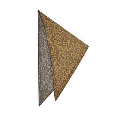 Modetuch CODELLO "Codello Tuch", Damen, grün, Obermaterial: 70% Polyester PES. 30% Viskose CV., geblümt, Modetücher, mit Paisley-Muster