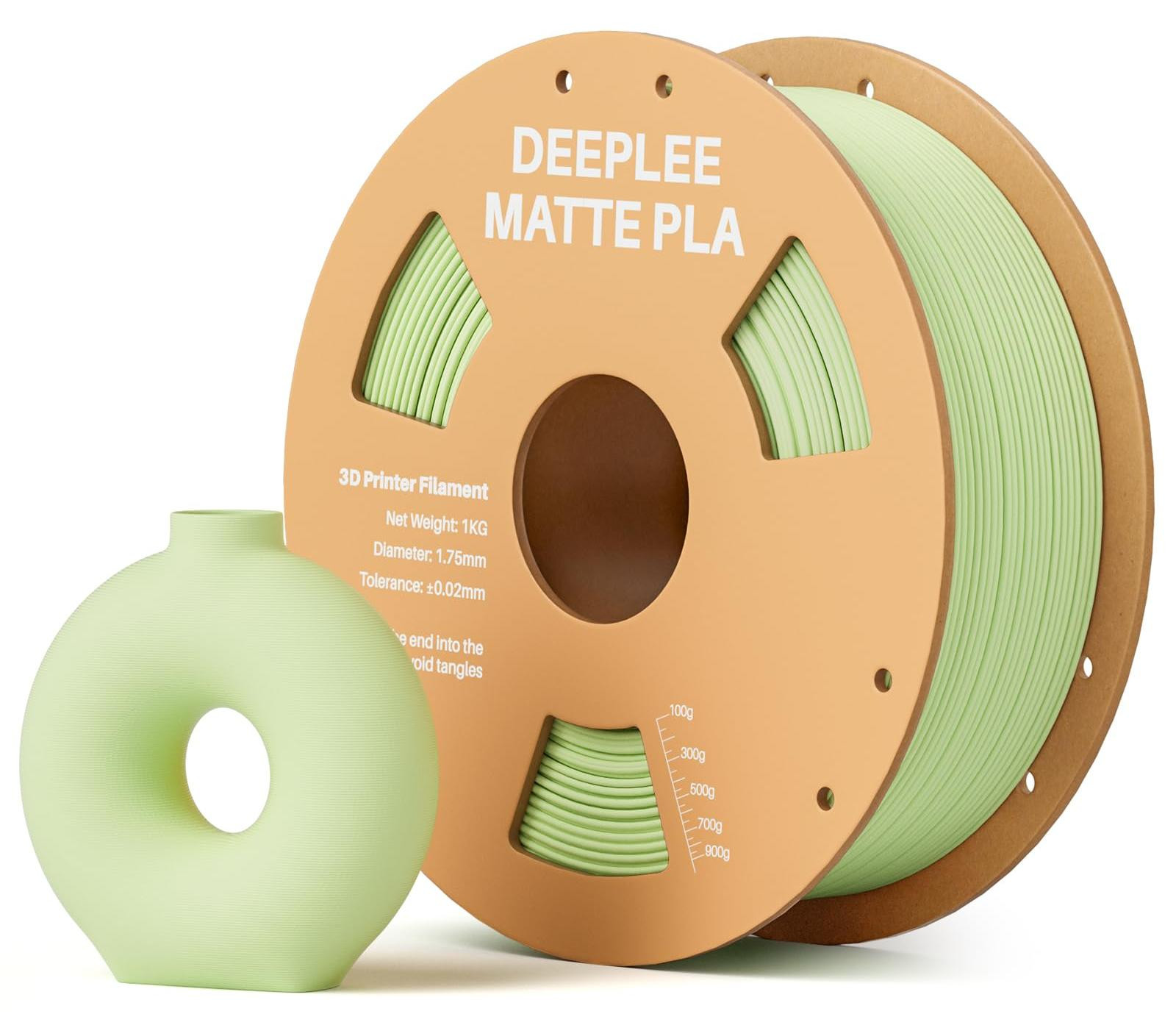 Selius Matte PLA-filament, 1,75 mm, mintgroen, 1 kg