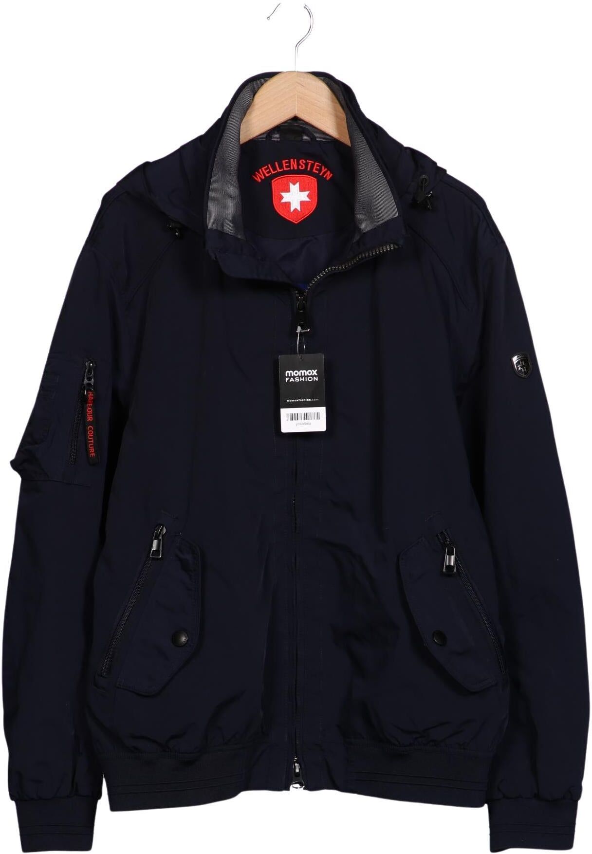 Wellensteyn Herren Jacke, Marineblau, Gr. XL, Synthetik - Second Hand