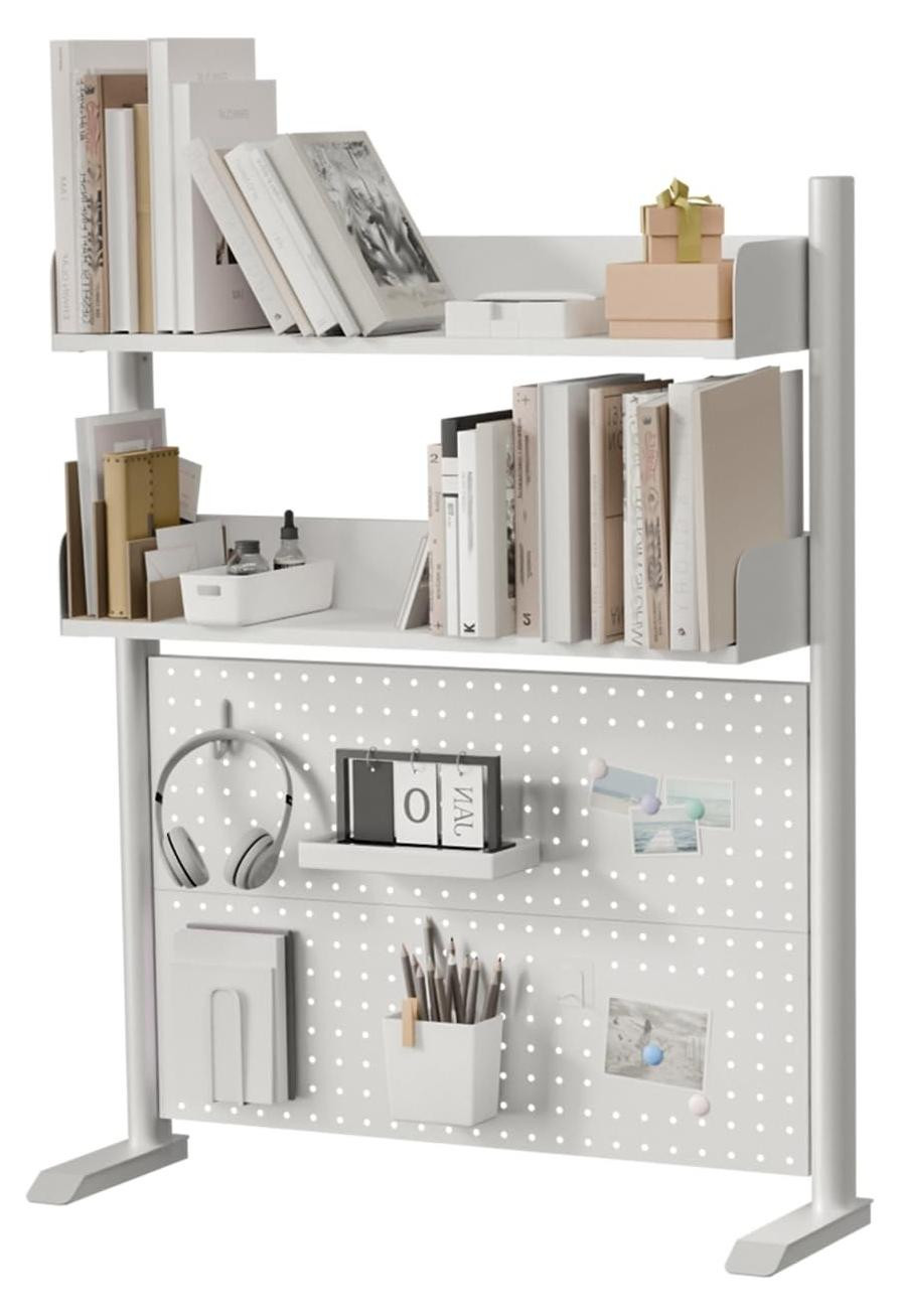 2 Laags Bureau Rack voor Organisatie en Opslag