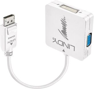 Lindy 41028 DisplayPort 1.2 / HDMI, DVI & VGA Konverter