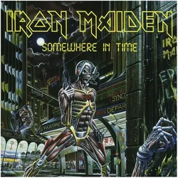 Parlophone Label Group, Schallplatten, Somewhere in Time Canary Yellow Vinyl Record LP (Iron Maiden)