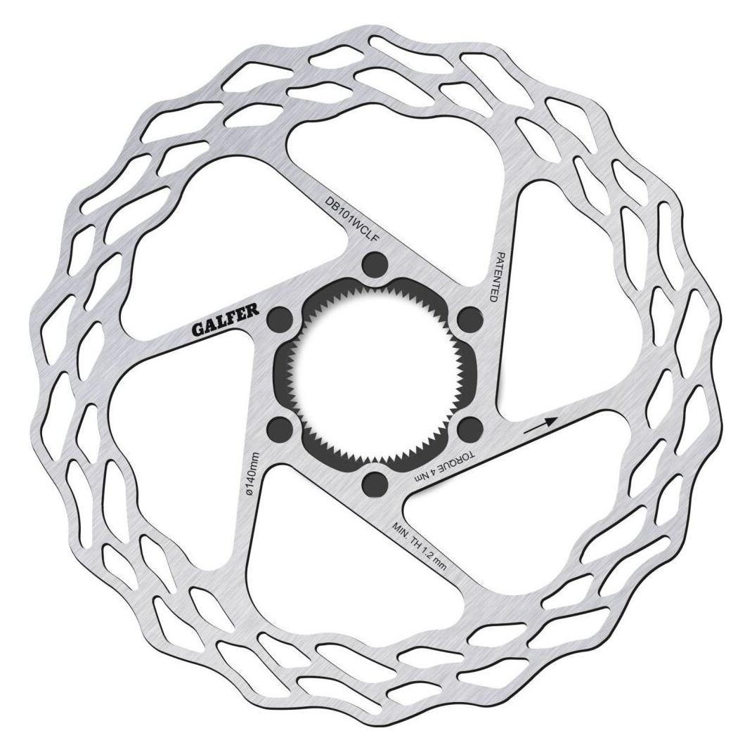 Galfer Bike GALFER Road Disc Wave Center Lock Ø 180mm (180 mm) (DB103WCL)
