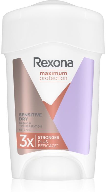 Rexona Maximum Protection Sensitive Dry anti-transpirant crème anti-transpiration excessive Sensitive Dry 45 ml