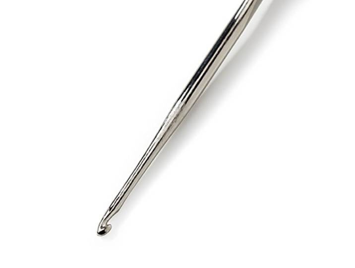 Prym - Prym Zilver (12cm, 1.50mm) Wolhaaknaald - 1 Wolhaaknaald