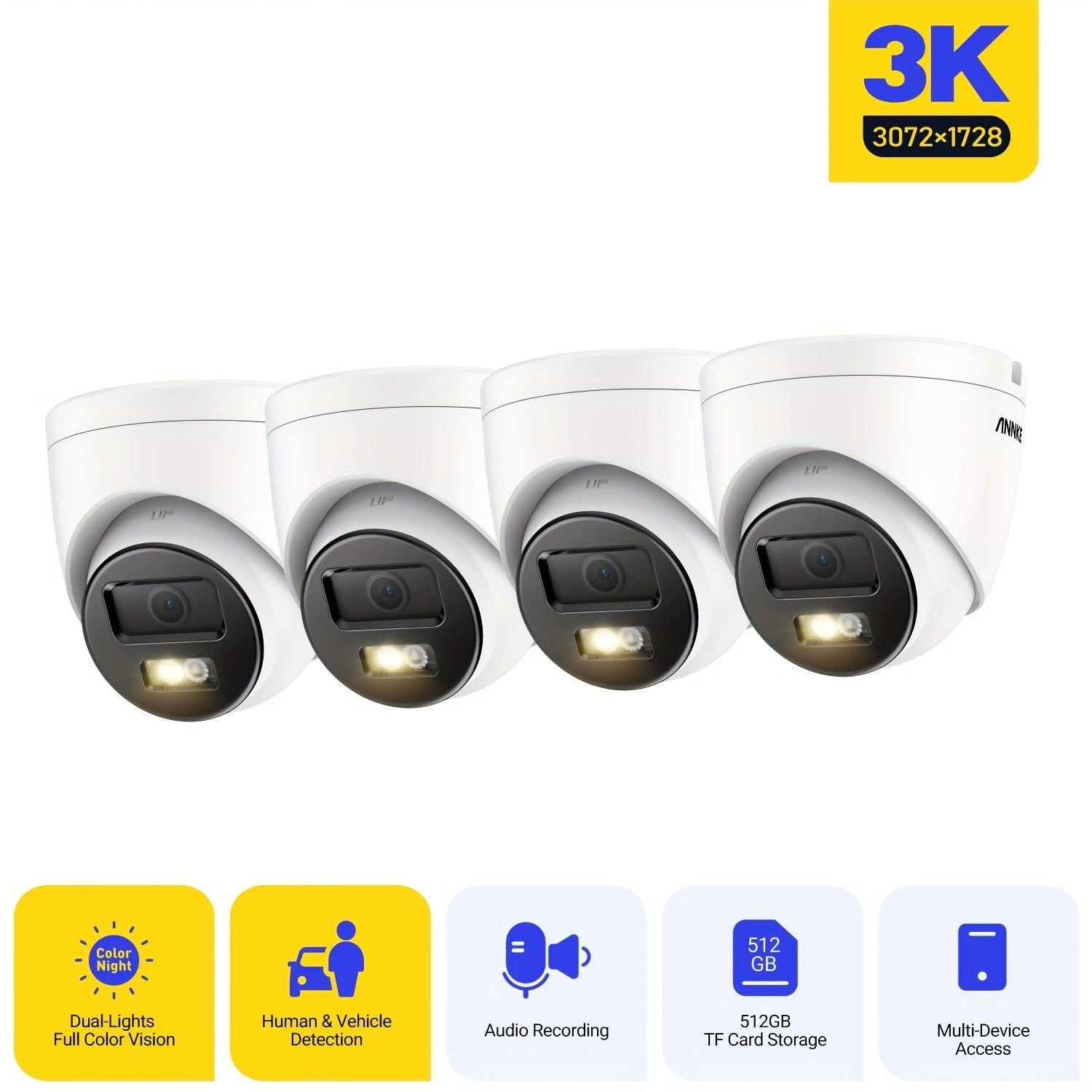 Selius 3K Beveiligingscamera Turret Buitencamera