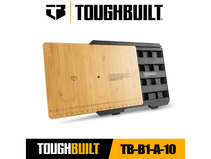 TOUGHBUILT TB-B1-A-10 STACKTacétone Surface de travail du bois Toughbuilt Accessoires pour outils