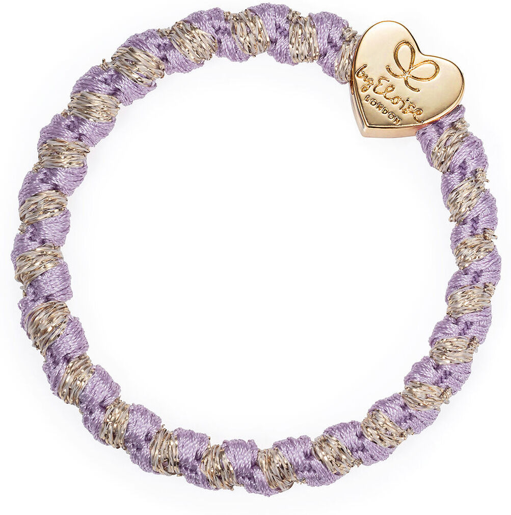 By Eloise London Gold Heart Woven color Rosé