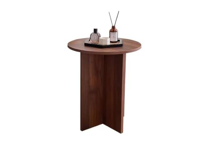 YCCHAH Sofatisch Kreativer Retro-Beistelltisch, Kleiner Runder Couchtisch, B&B-Nachttisch Wohnzimmer-Beistelltisch