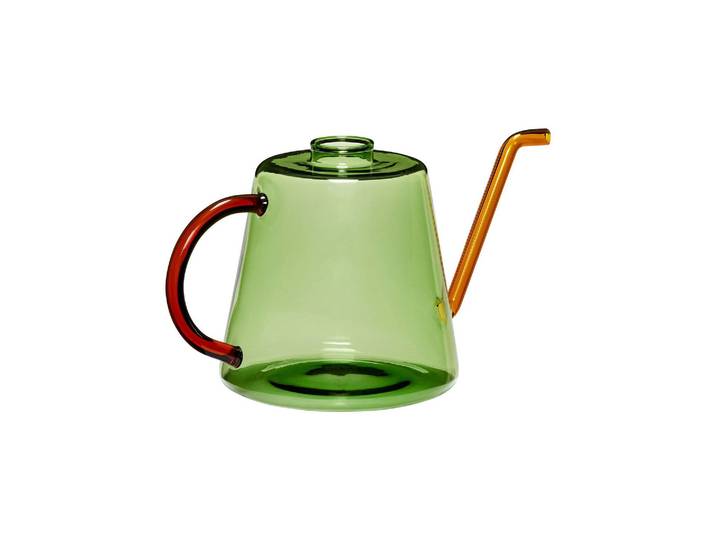 Arrosoir en verre ambre Flora