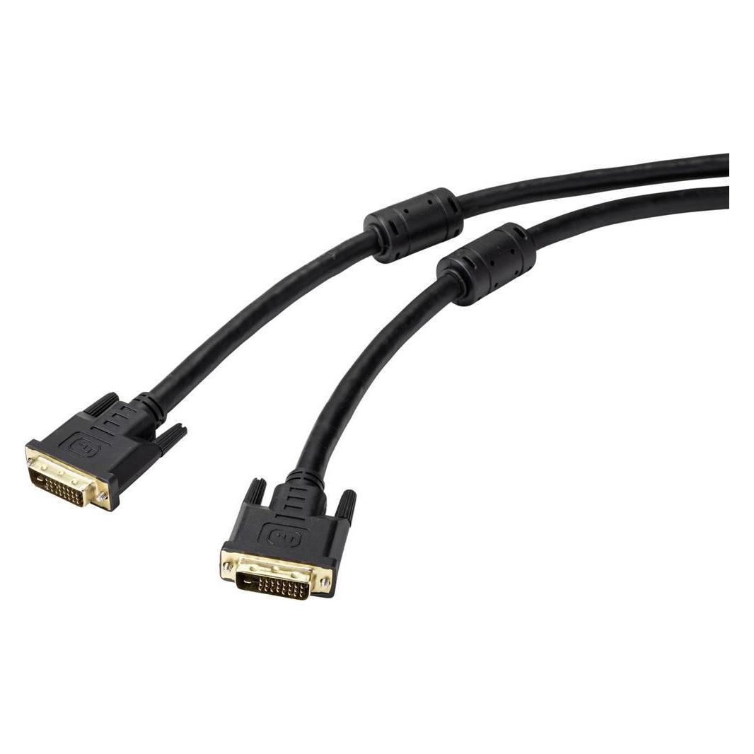 Renkforce DVI ANSCHLUSSKABEL 20 M 93952 vergoldete Steckkontakte (20 m) (RF-4695150)