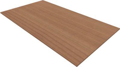 Abdeckplatte SOLUS PLAY, f. Multicontainer SOLUS PLAY, B 1350 x T 523 mm, Kirsche Romana