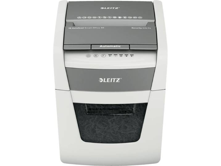 Leitz IQ Small Office Auto+ 50 Papiervernietiger P4