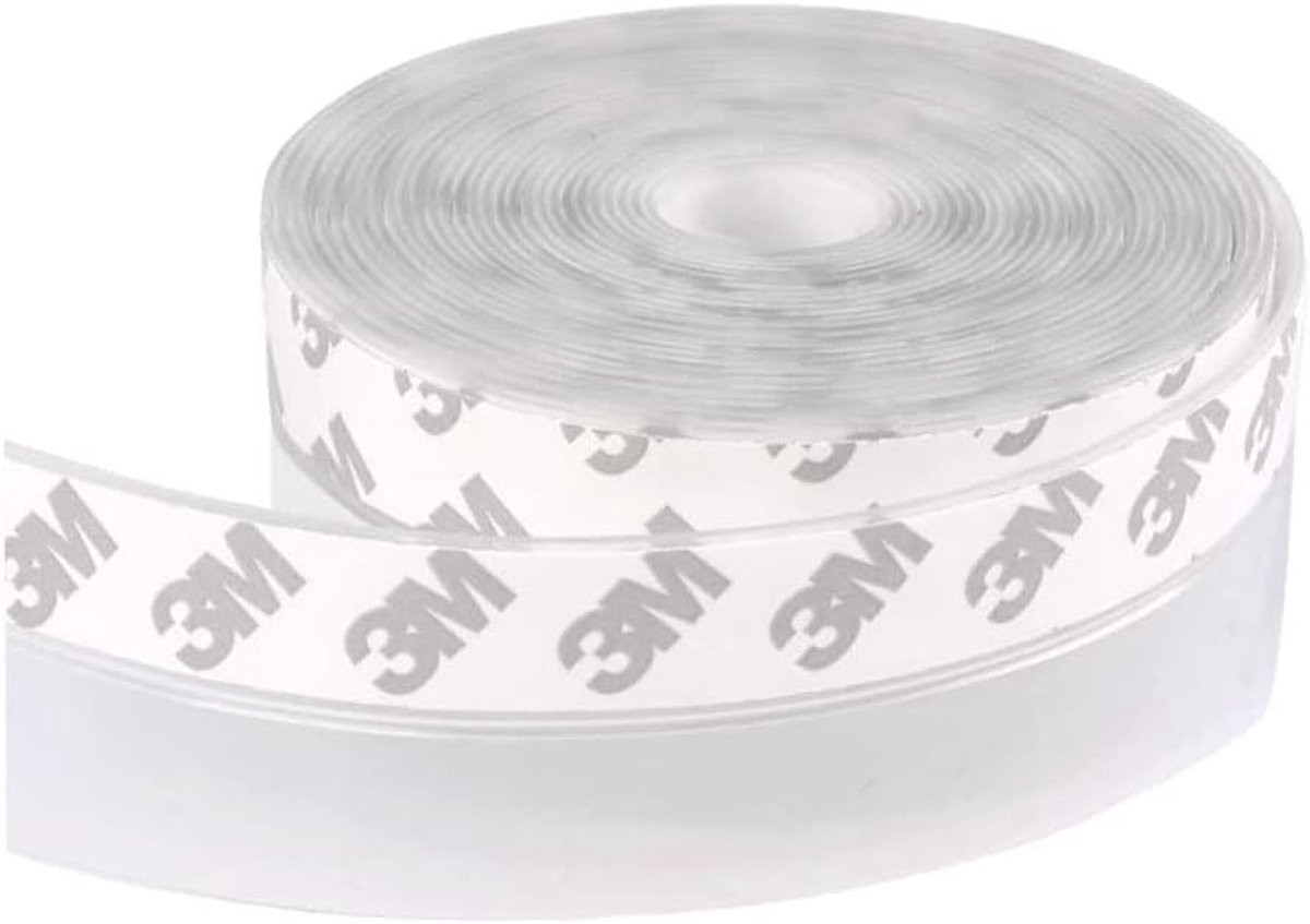 Zelfklevende transparante siliconen dichtstrip voor deuren en ramen, 5 meter