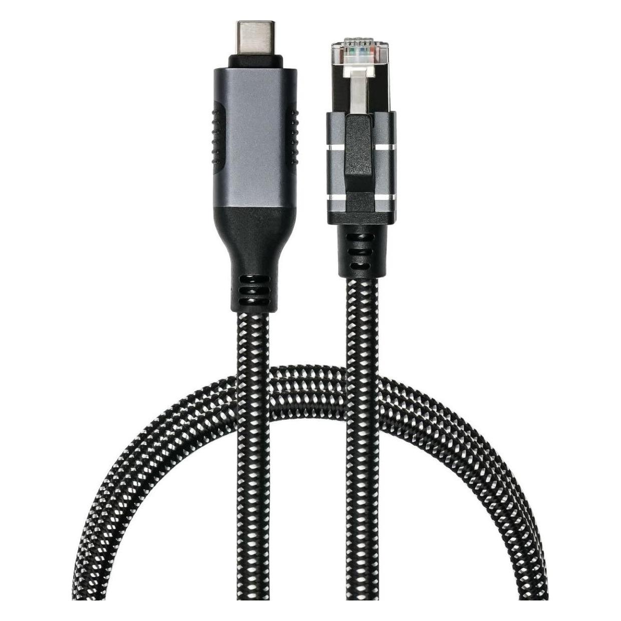 Good Connections Ethernet-Kabel USB-C RJ45 anthrazit - Kabel - Digital/Daten (1.50 m) (2045-CT015A)
