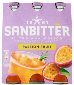 San Pellegrino Sanpellegrino Sanbitter Emozioni Passion Fruit 20cl X 24 - 24*0,2l