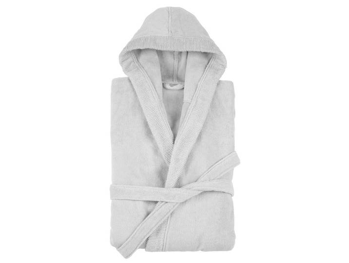 Esposa Bademantel, Silberfarben, Uni, unisex, hochwertige Qualität, atmungsaktiv, Heimtextilien, Badtextilien, Bademäntel, Bademäntel Herren