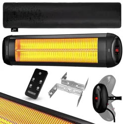 Monzana Heizstrahler MZH2501 Schwarz