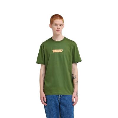 T-Shirt ELEMENT "To The Top", Herren, Gr. M, bronze grün, Obermaterial: 100% Baumwolle., Shirts T-Shirt