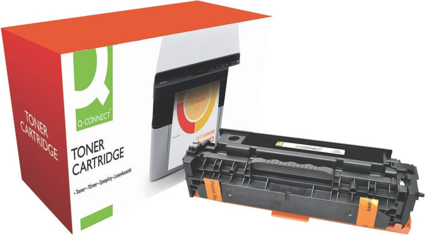 Q-Connect KF16032 Alternatieve tonercartridge, cyaan
