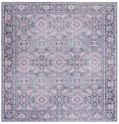 SAFAVIEH Serapi Machine Washable Arty Medallion Distressed Rug