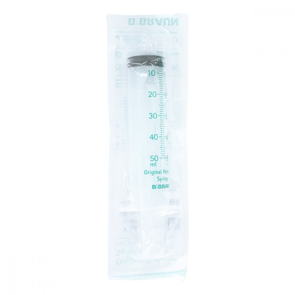 B. Braun Melsungen AG Perfusor Spritze Original 50 ml ohne Aspirat.Kan.transp. 14327265