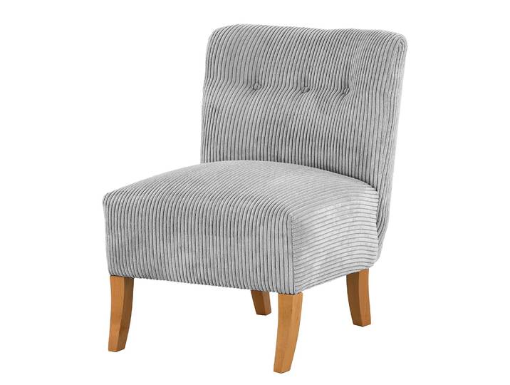 Fauteuil Tillet Bleu Velours côtelé Poppy 62 x 79 x 67cm