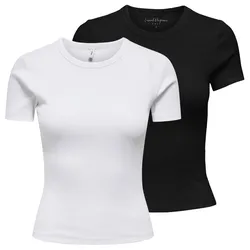 ONLVAL O-NECK TOP Damen T-Shirt