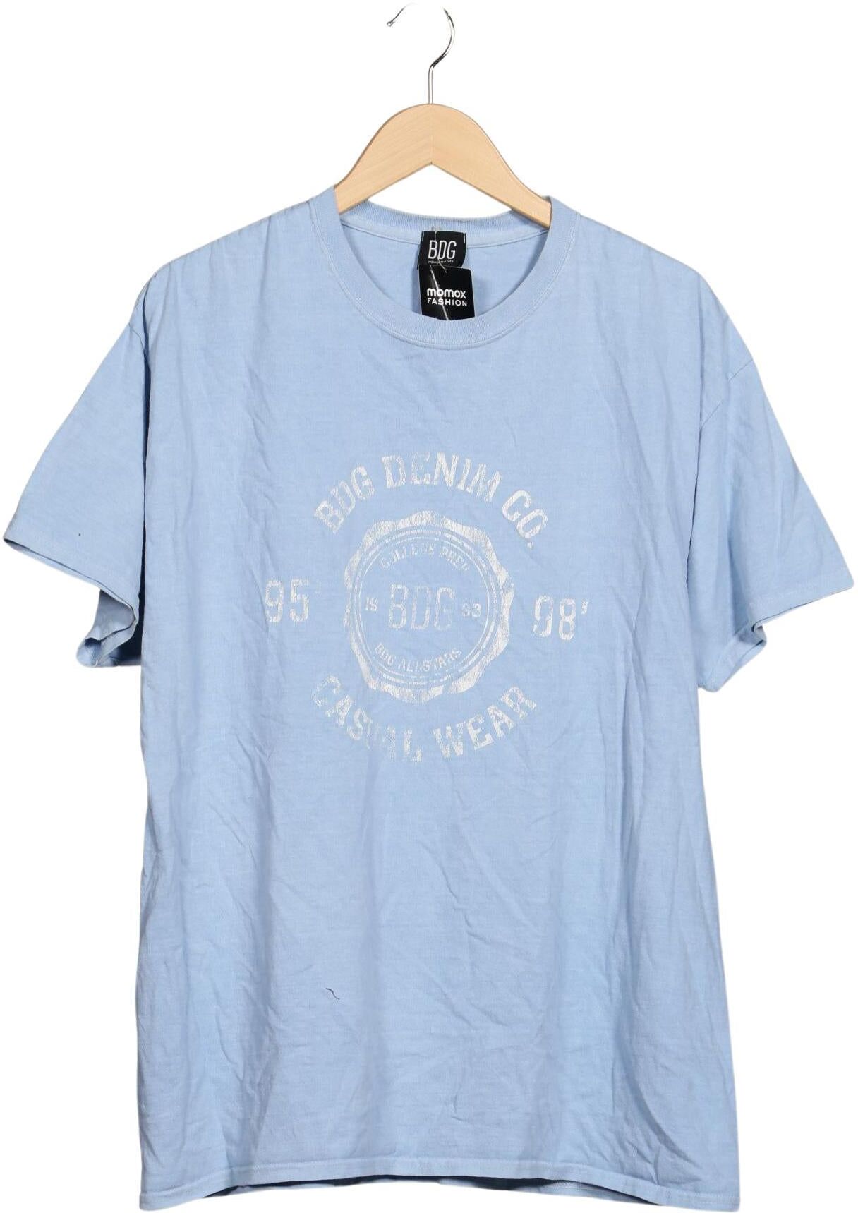 BDG Urban Outfitters Herren T-Shirt, Hellblau, Gr. S, Baumwolle - Second Hand