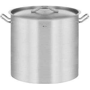 Royal-Catering Kochtopf RCST-71LI-E, 70 Liter, induktionsgeeignet, Edelstahl, 45 x 47,5cm (ØxH)