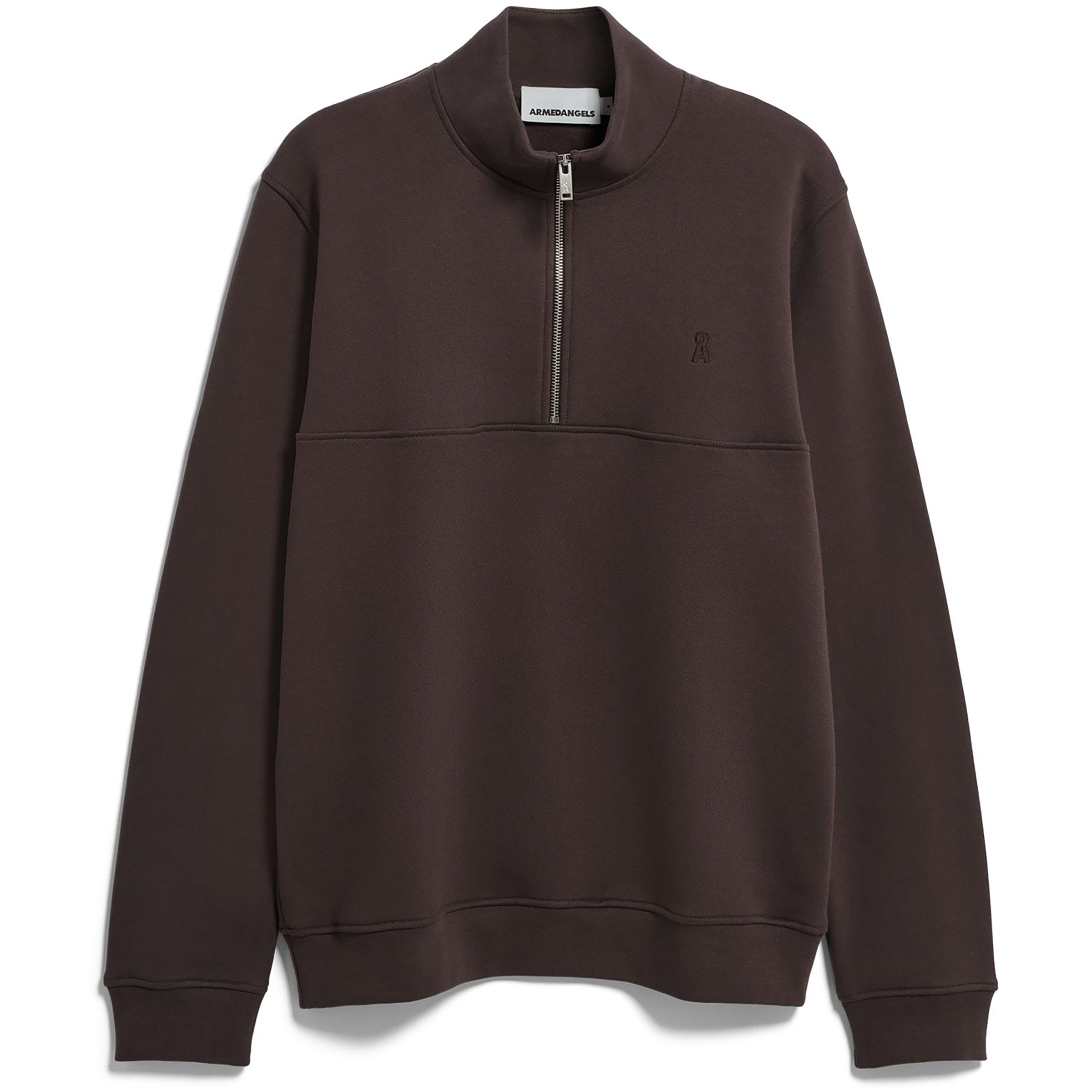 Armedangels Waarlo Fleece Herren Pullover braun Größe L Lifestyle Hautfreundlich