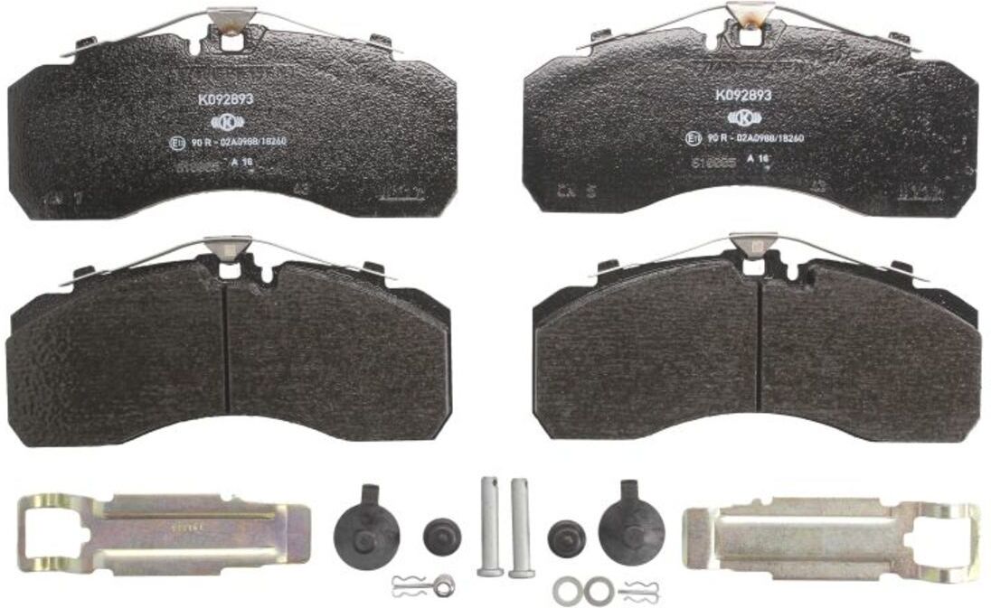 Knorr Set di pastiglie freno K094436K50