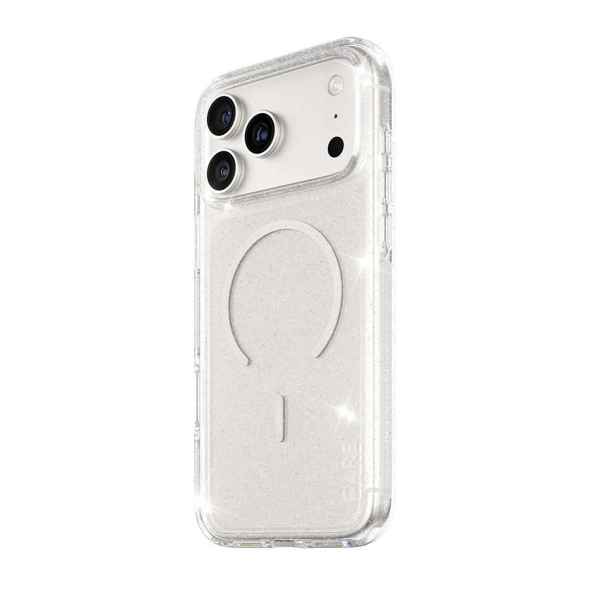 CARE by PanzerGlass Flagship Case Transparent Urban Explorer Star Lit m. Weiß MagSafe iPhone 17 Pro Max