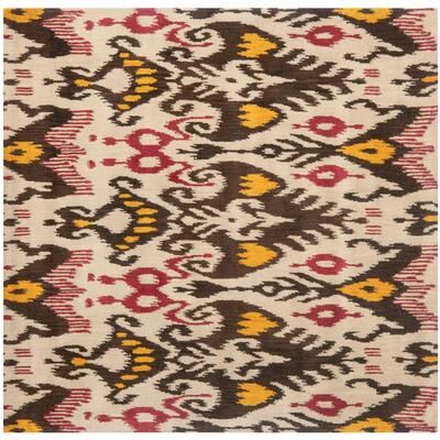 SAFAVIEH Handmade Ikat Amani Modern Wool Rug