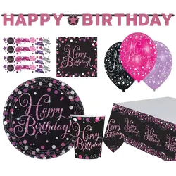 Sparkling Celebrations Pink Partyset 41-teilig