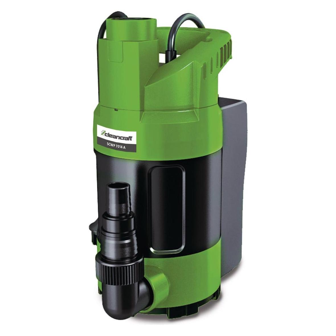 Cleancraft Tauchpumpe Klarwasserpumpe SCWP 7014A Tauchdruckpumpe mit Start/Stopp Automatik, für Kla (Klarwasserpumpe) (7520110)