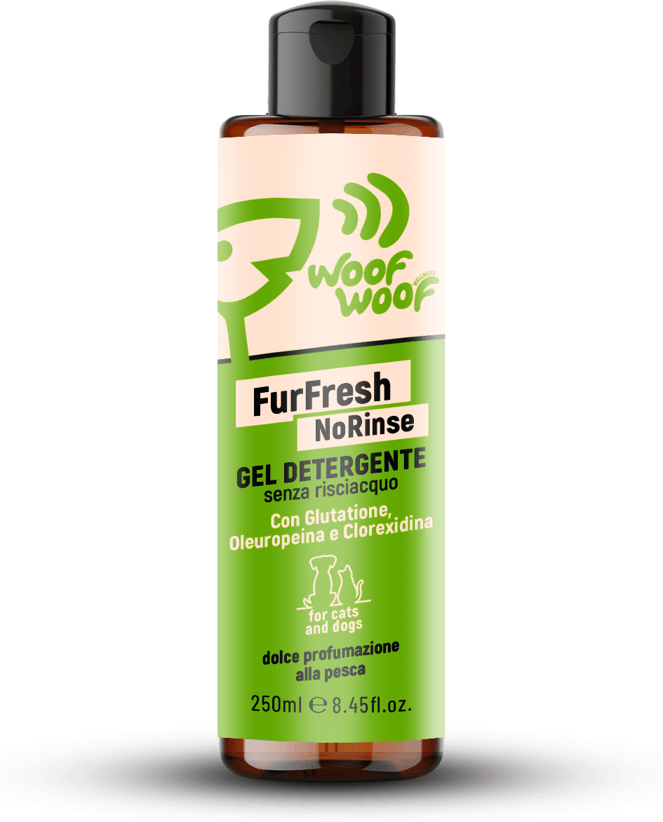 Woof Woof Furfresh Gel Detergente Senza Risciacquo Cane e Gatto 250ML