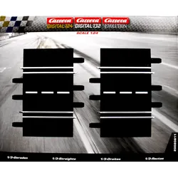 Carrera 20020611 - EXCLUSIVE/EVOLUTION 1/3 Gerade 2 Stück