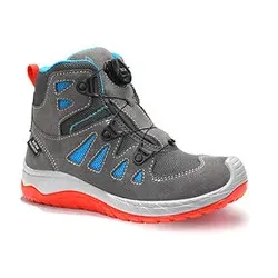 Stiefel MADDOX Kids BOA® grey-red Mid, Gr. 33