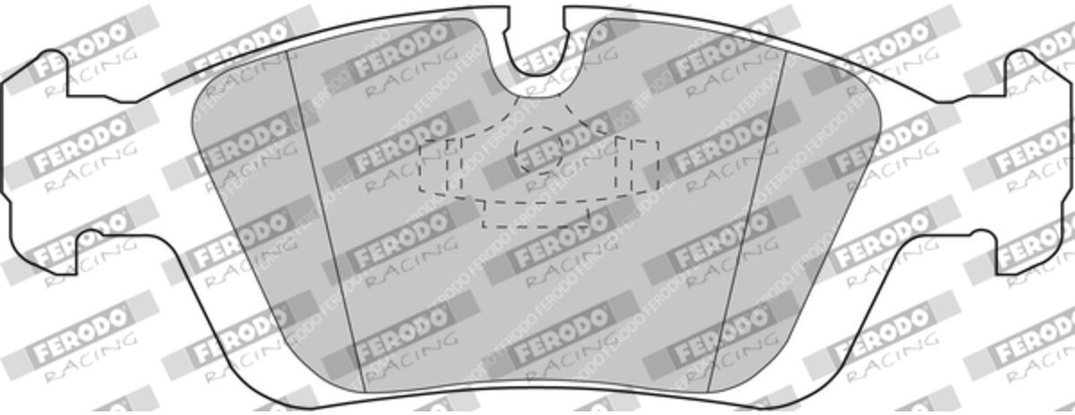 Bremsbelagsatz FERODO FCP725W