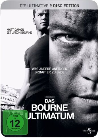 Paul Greengrass - Das Bourne Ultimatum - Ultimate Edition (2 DVDs im Steelbook) - Preis vom 11.10.2026 03:10:56 h