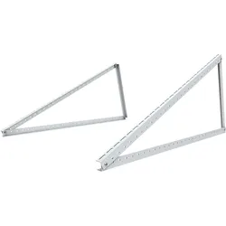 Schwaiger, Zubehör Stromerzeuger, Solarmodul-Montageset Bodenmontage Alu-Ständerwerk