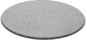Tirolix Piatto Tondo 30 cm Grigio Melamina Stone