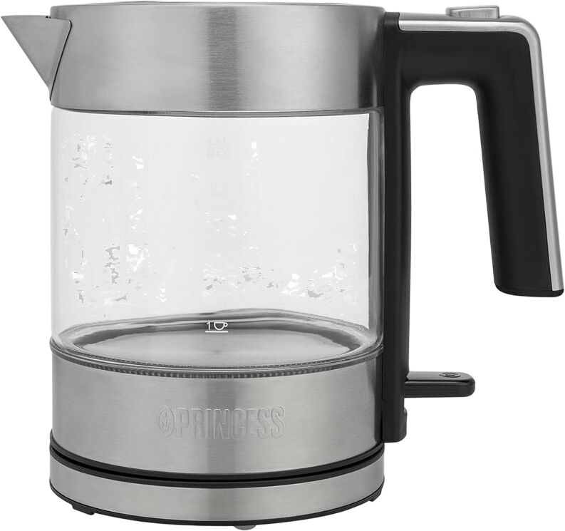 Jarro Elétrico Brighton 1L 2200W (Preto/Inox) - PRINCESS