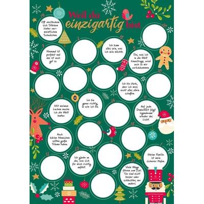 Weil du einzigartig bist – Der Rubbel-Adventskalender für Mädchen
